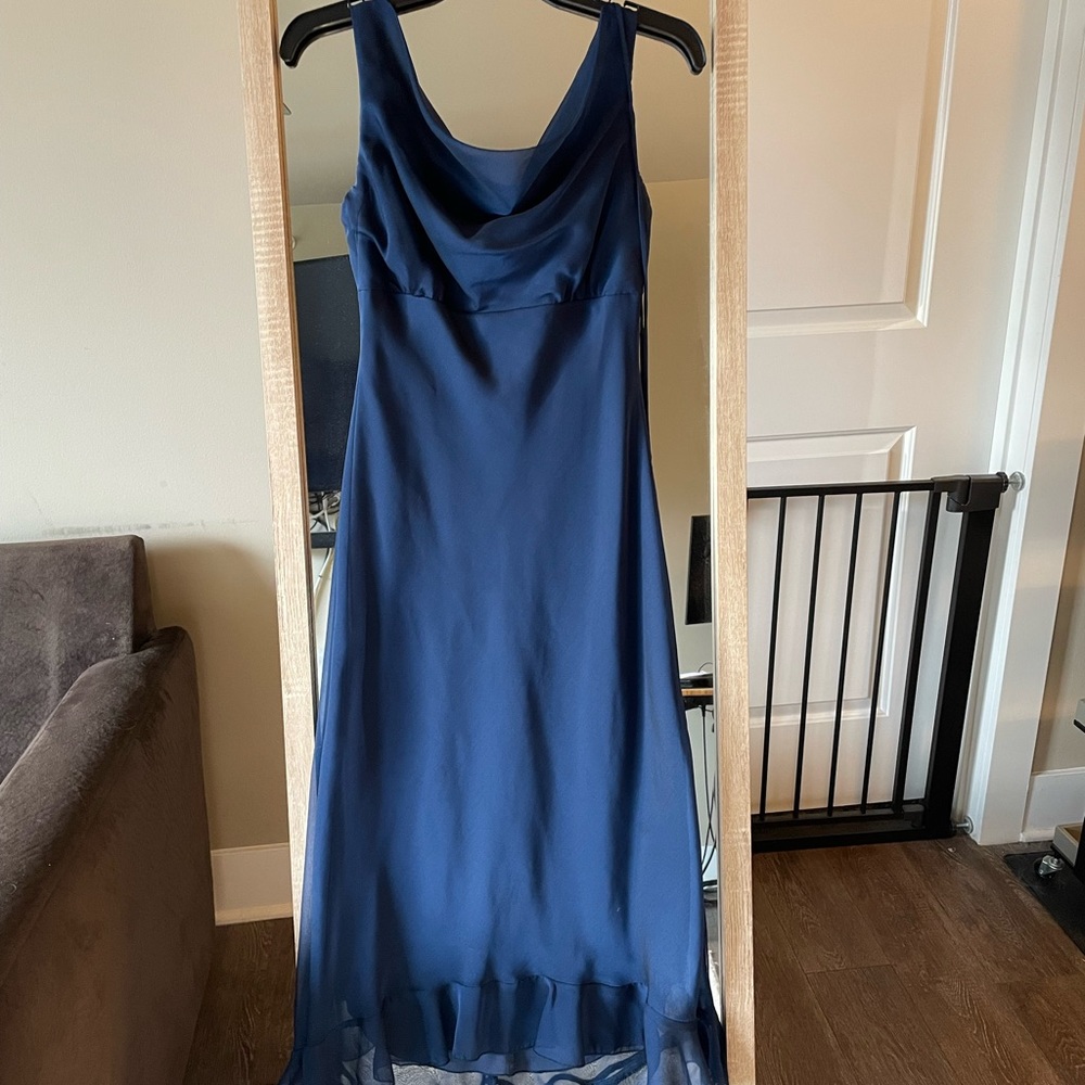 Be Smart Midi Navy Dress